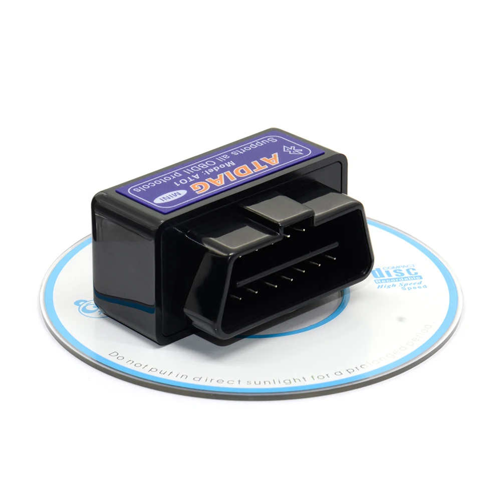 Мини V2.1 ELM327 OBD2 считыватель кода сканирующий инструмент Bluetooth интерфейс Автомобильный сканер