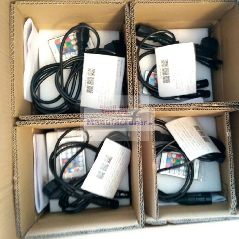 8xlot IR Remote/Wi Fi портативный Uplight 4x10 Вт RGBWA UV 6 в 1 батарея беспроводная сценическая