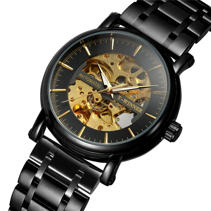 WINNER автоматические механические мужские наручные часы военные спортивные Топ