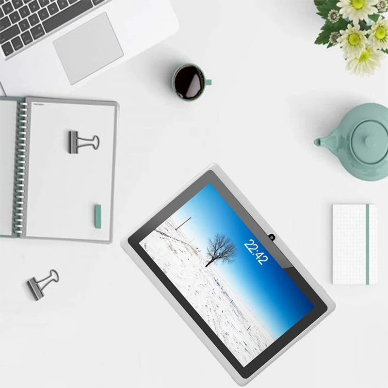 Планшет 7 дюймов Android 1024*600 IPS HD экран Две sim-карты планшетный ПК четырехъядерный 512 +