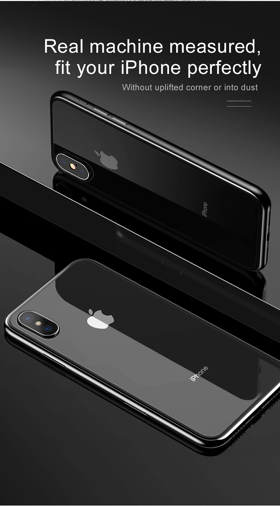 Прозрачная задняя защитная пленка Baseus для iPhone Xs Max Xr X S R Xsmax, защитная пленка из закаленного стекла для iPhone