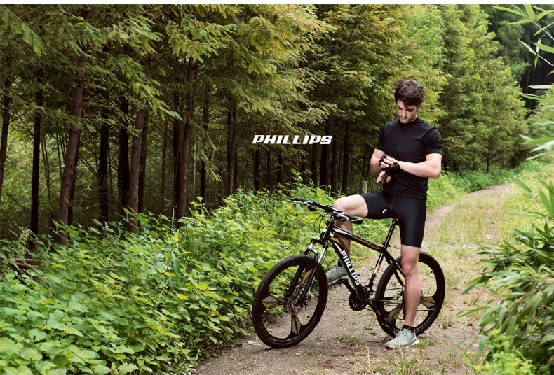 Горный велосипед колеса 26 дюймов углеродистая сталь Скорость 21/27/30 двойной