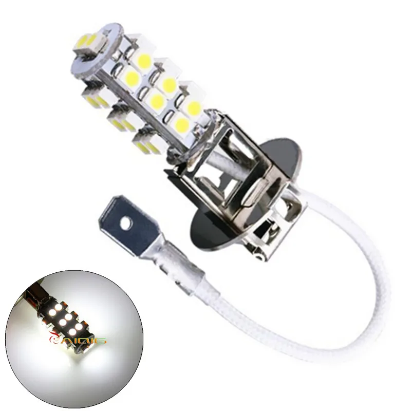 Белые противотуманные светодиодные лампы H3 26 SMD для парковочного сигнала