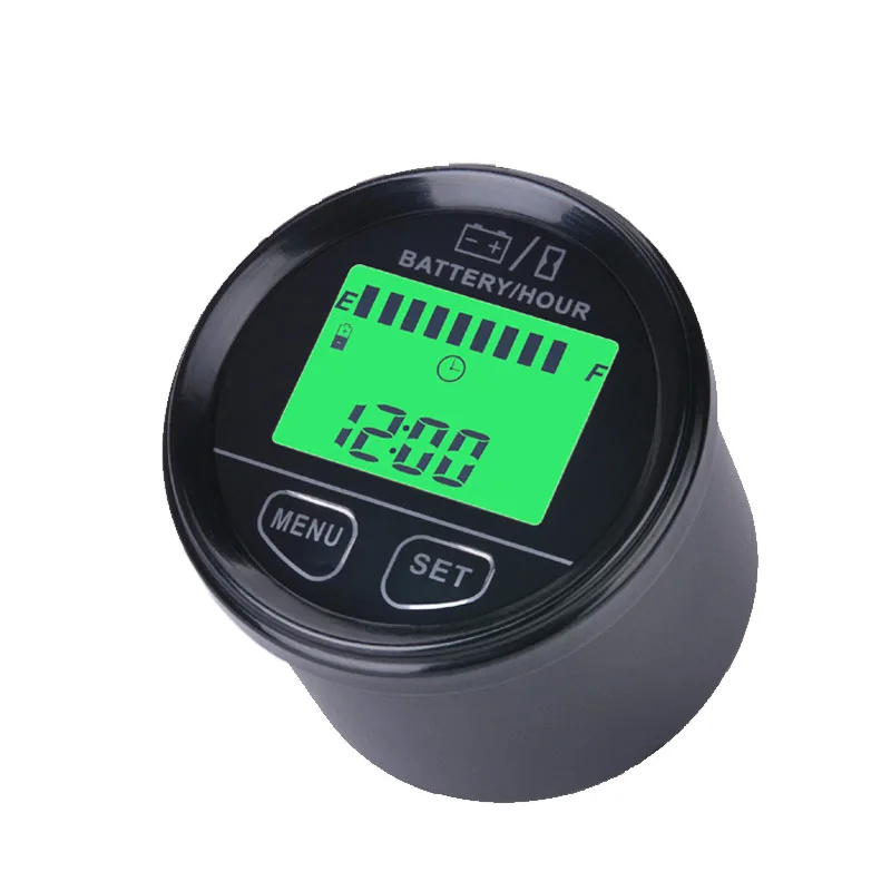 Большой ЖК дисплей датчик заряда батареи вольтметр индикатор зеленая подсветка