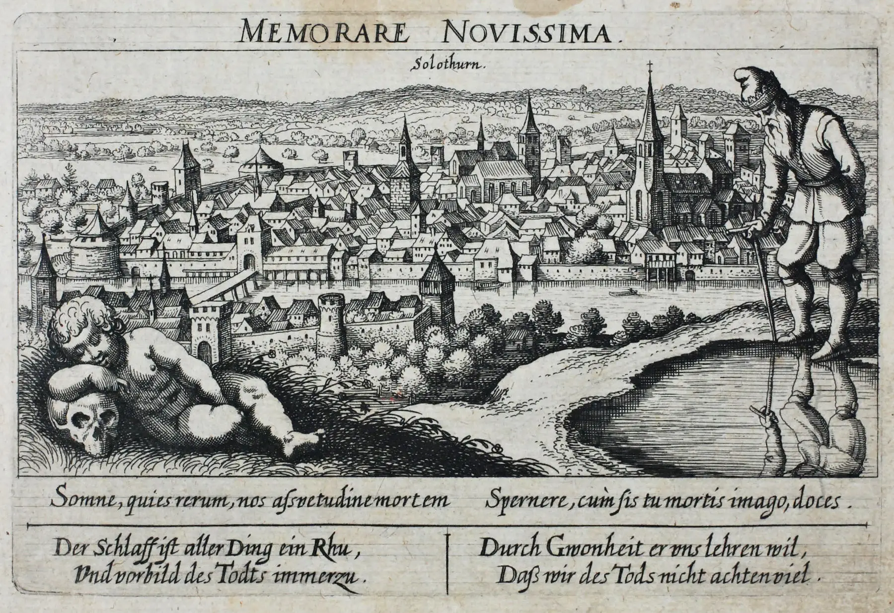 Винтажный постер с картами мира Solothurn (1623) классические картины на холсте