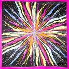 Шарф из натурального шелка, Женская бандана, женский шарф для волос в полоску, повязка на голову в горошек, Модный женский квадратный шелковый шарф на шею