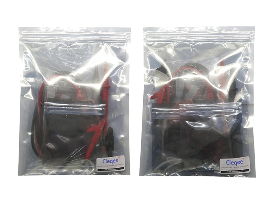 

Cleqee P1300B P1300C 12-in-1 Super Multimeter Probe Replaceable Probe Clamp Multi Meter Test Lead kits + Alligator Clips