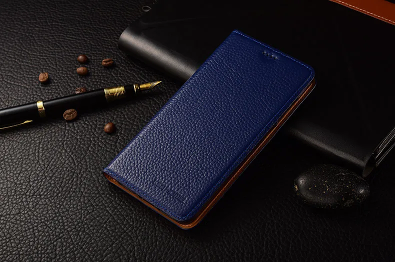 Чехол для zte Blade A6 Lite, чехол KEZiHOME, личи, натуральная кожа, флип, подставка, кожаный чехол, Капа для zte A6 Lite 5,2 '', чехол для телефона s