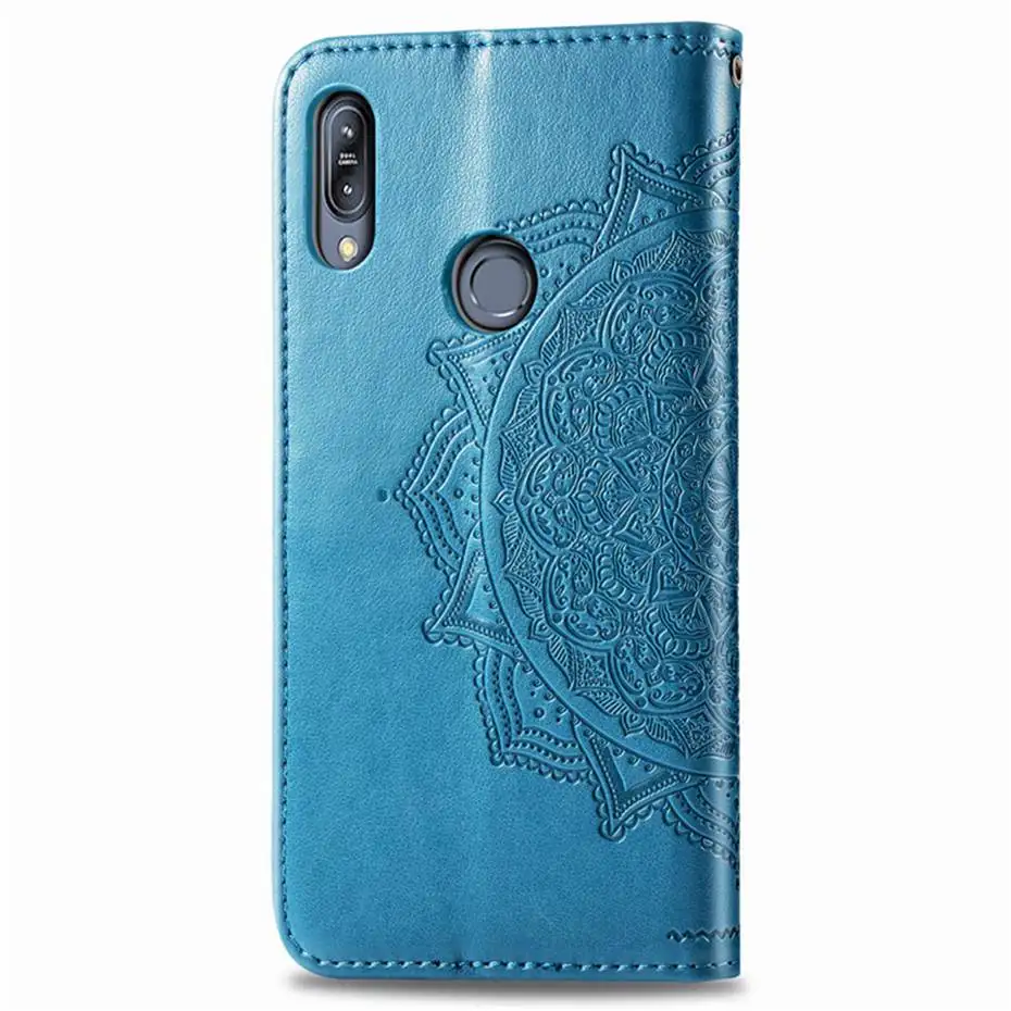 Чехол книжка из искусственной кожи для Asus Zenfone Max M2 ZB633KL 6 3 дюйма Роскошный чехол