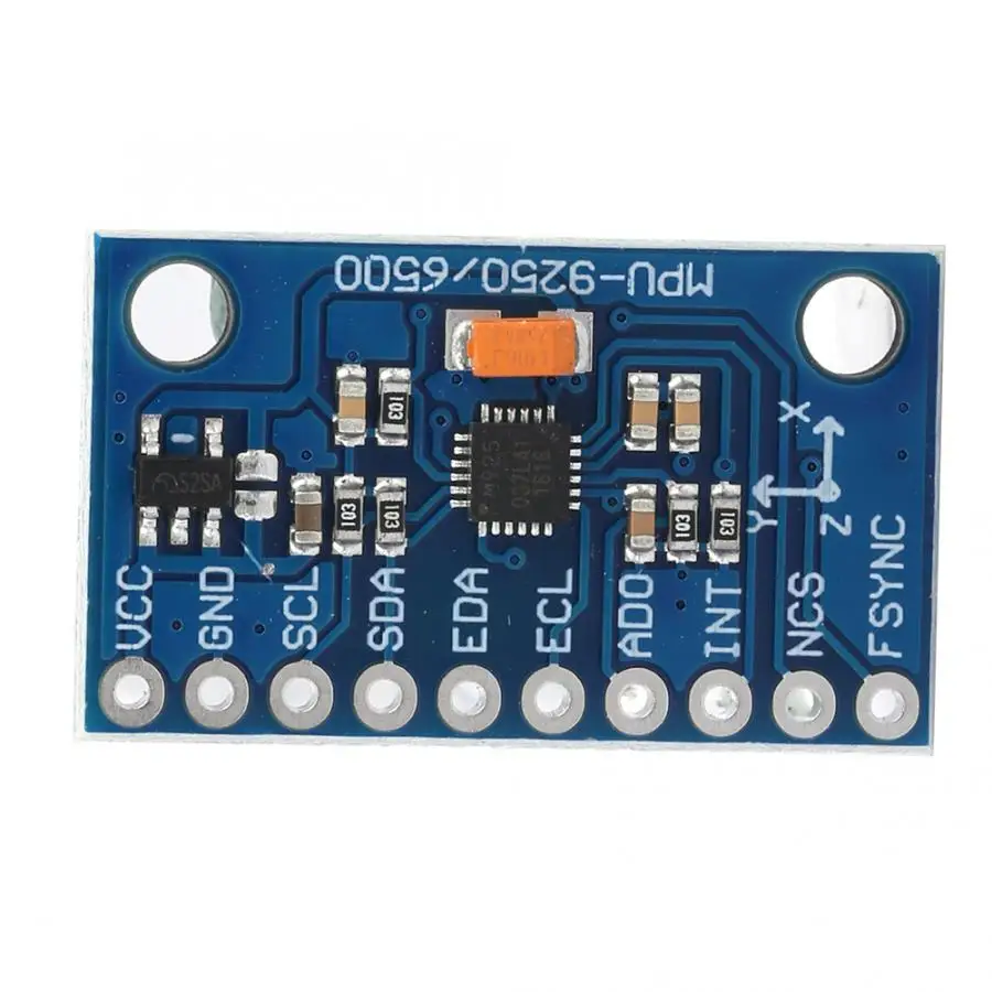 MPU-9255 GY-9255 9-осевой 16-битный магнитный датчик ускорения гироскопа 3 ~ 5 В |