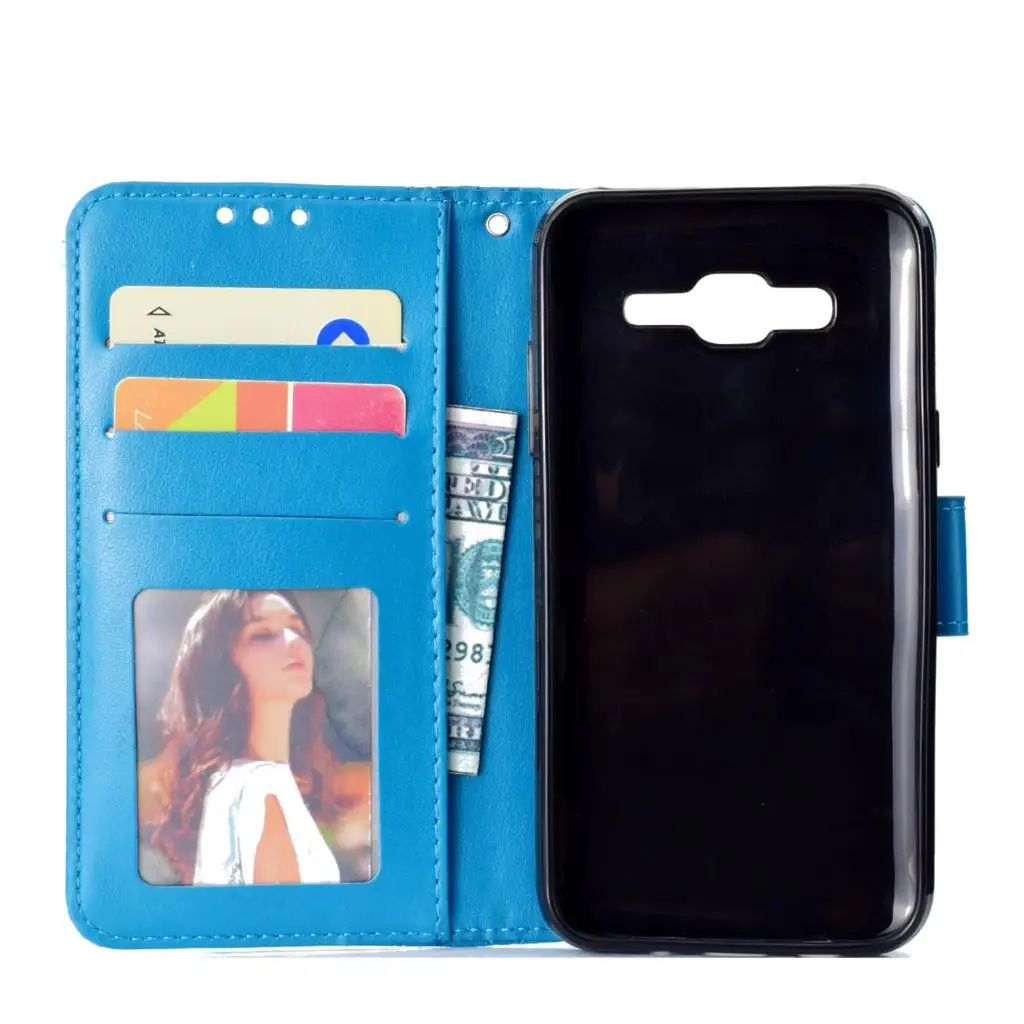 Чехол-кошелек для Samsung Galaxy J5 J 5 2015 J500 SM-J500 SM-J500F флип-кейс телефона SM J500F J500H/DS J500FN