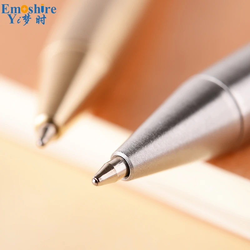 Металлическая шариковая ручка 0 5 мм синяя черная роскошная на заказ для школы