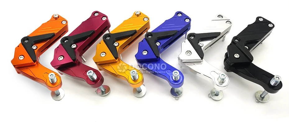 DOCONO мотоцикл CNC алюминиевая цепь авто натяжитель для yamaha raptor 700 xjr400 ybr 125 части xvs 1100 wr450f yz250f fz8
