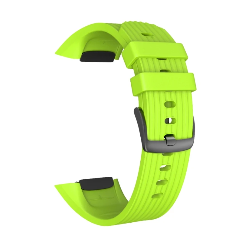 Силиконовый ремешок для часов samsung Galaxy gear Fit 2 SM-R360, мягкий высококачественный спортивный сменный ремешок для samsung gear Fit 2 Pro - Цвет: green