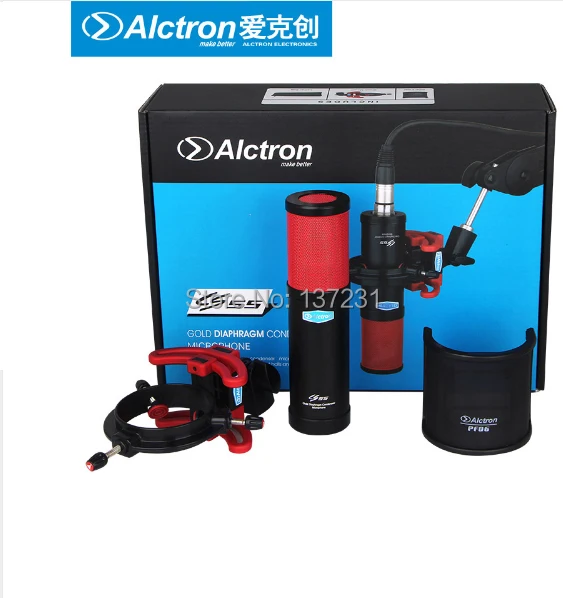 Новый конденсаторный микрофон Alctron CS55 с большой диафрагмой для записи