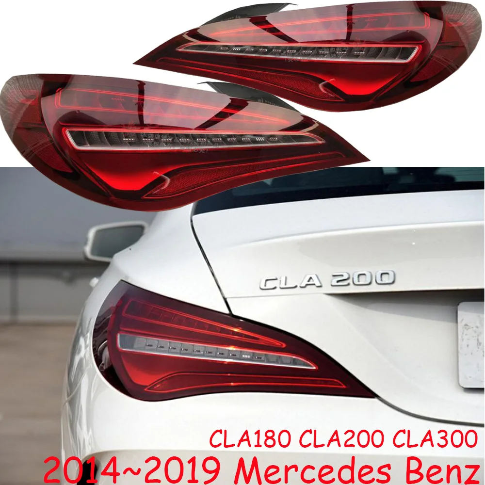 1 шт. автомобильный бампер для Mercedes Benz W117 задний фонарь 2014 ~ 2019 CLA180 CLA200 CLA300