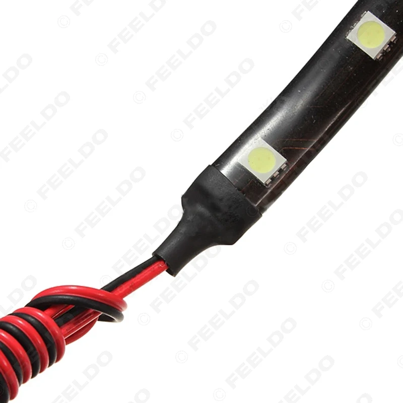 FEELDO 1 шт. водонепроницаемый светильник 5050 12 SMD высокая мощность гибкий