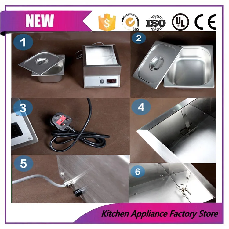 

Free shipping electric heating 18KG chocolate melting making machine/chocolate thawing/warmer tank