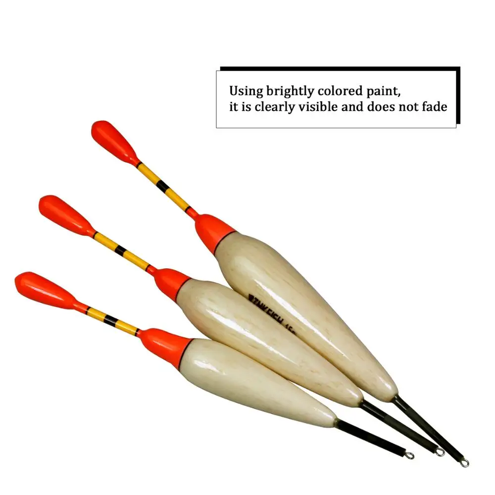 2 шт./лот Balsa Slip Fishing Float 5 г 10 г 15 г Slip Bobber Rig для бас рыбалки пробкового дерева поплавок для рыбалки