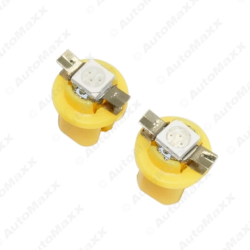 2Pcs 7colors Car 12V B8.5d/BX8.5d/BAX10d 1SMD 5050 Gauge Dashboard LED Light Interior Lamp #J-4237 | Автомобили и мотоциклы