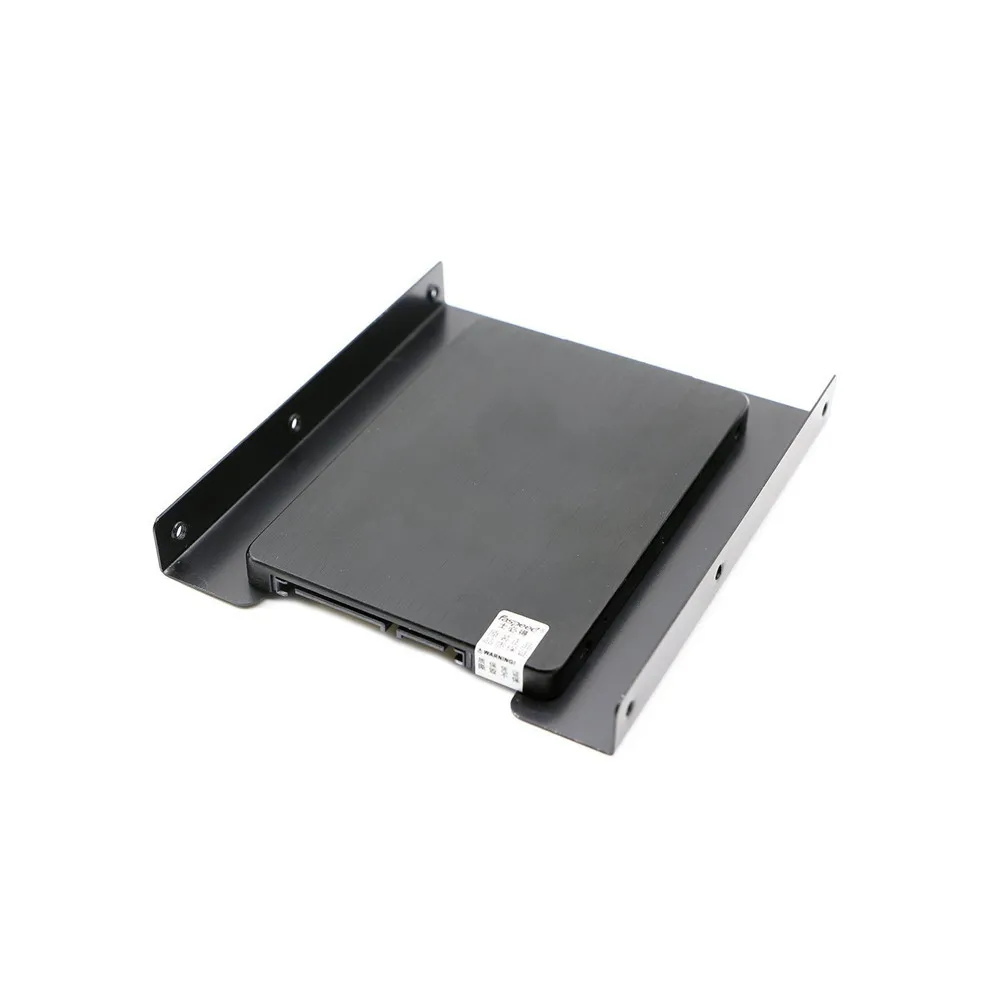 Лоток SSD 2,5 дюймов до 3,5 дюймов SSD HDD адаптер кронштейн металлический монтажный комплект Кронштейн Док-станция Держатель для жесткого диска для настольного ПК