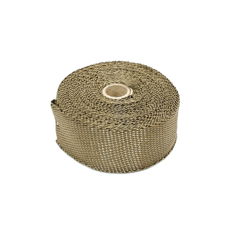 Термообертка 2 дюйма * 10 метров изоляционная деформация выхлопной трубы