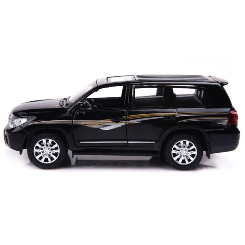 Двойной конь 1:32 Масштаб Land Cruiser автомобиль из литого металла игрушки оттяните