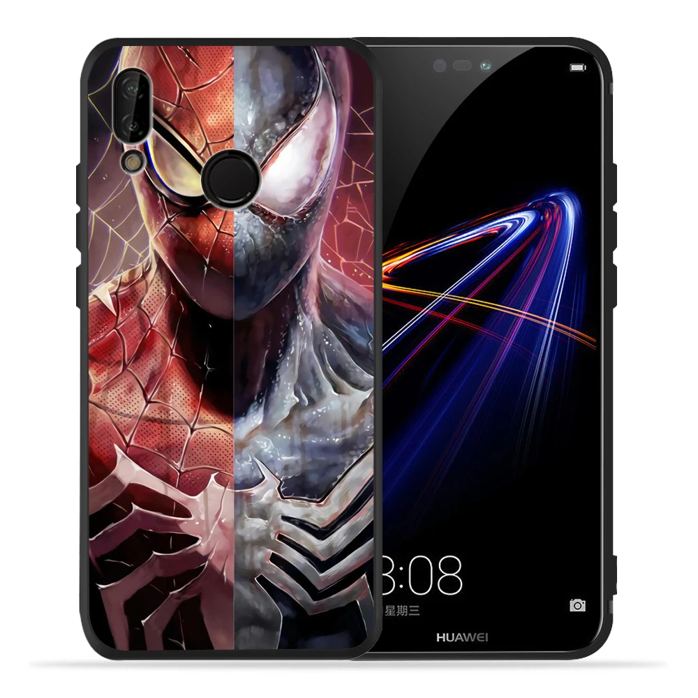 Чехол для huawei P20 Lite P30 Pro P10 Lite P8Lite P9Lite чудо-яд Дэдпул Человек-паук Мягкий чехол для huawei P Smart
