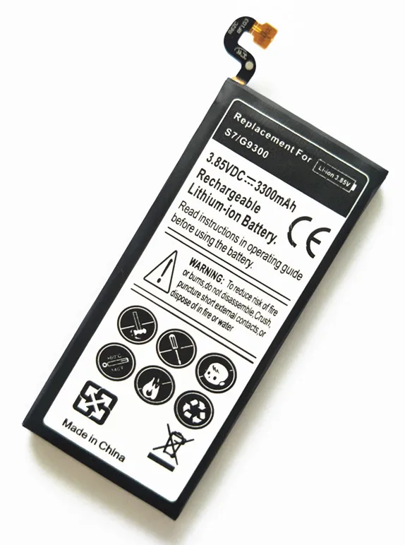 АЗК черный EB BG930ABE батарея для Samsung Galaxy S7 G930 G930F G930FD G930W8 SM G9300 G930L G9308 смартфон