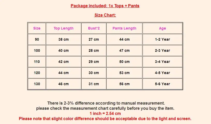 Детская одежда для маленьких девочек наряд топ футболка брюки с длинным рукавом