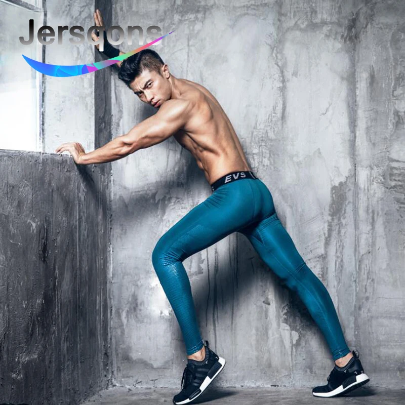Jersqons, мужские колготки для бега, компрессионные штаны, леггинсы для спортзала, фитнеса, спортивная одежда, тренировочные штаны для йоги, мужские спортивные штаны для бега трусцой