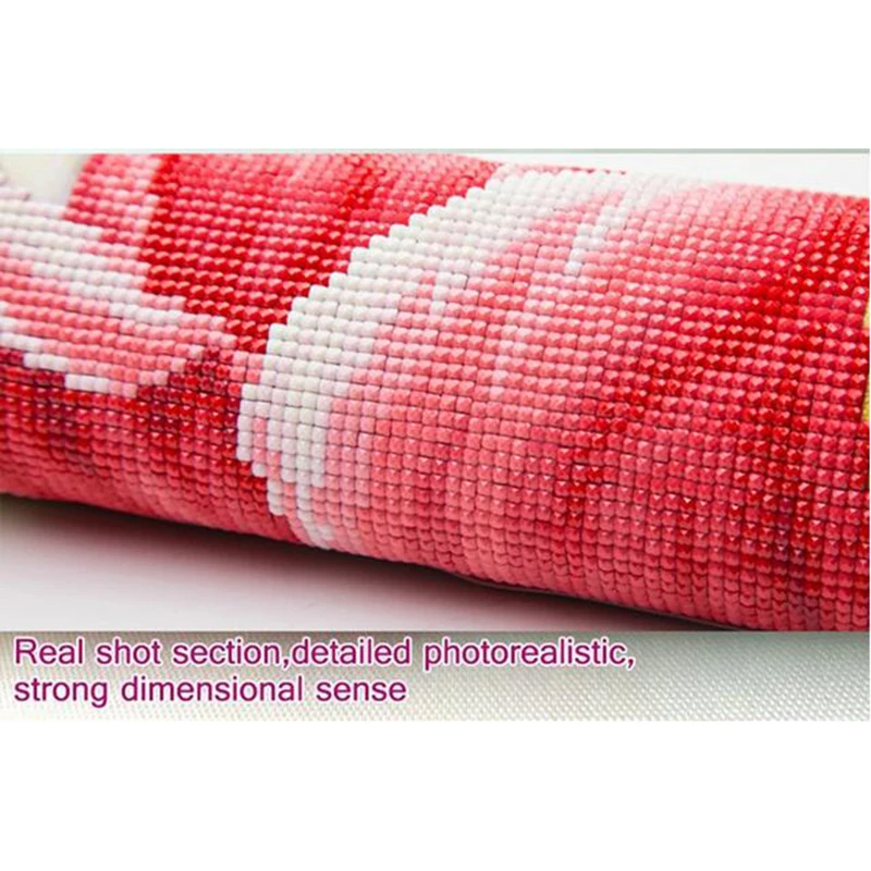 Картина 5d сделай сам из страз красивая кошка круглая/Искусственная живопись