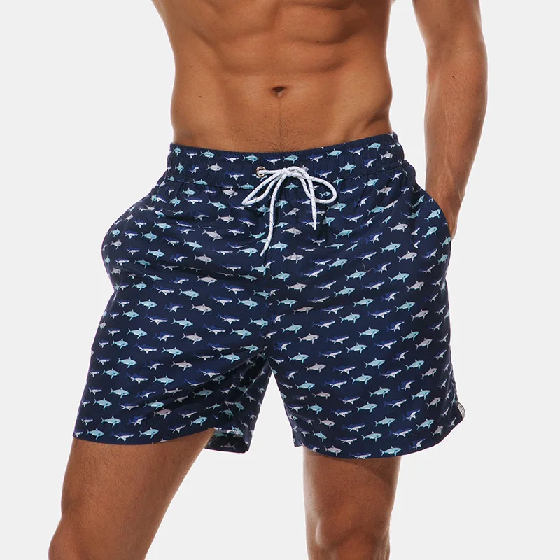 

Men sports Shorts Summer surfing Beach shorts Swimwear trunks Boardshorts quick dry men boxer Short Bermuda Swimsuit swim shorts