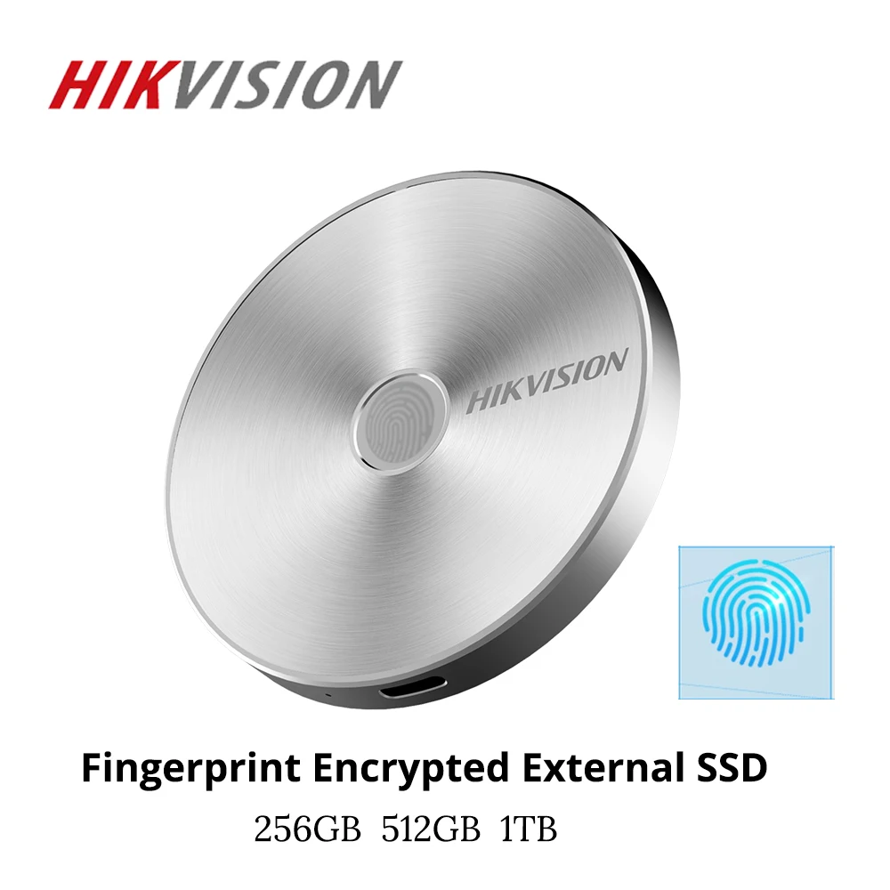 HIKVISION внешний твердотельный накопитель 2 ТБ 1 512 ГБ 256 отпечатков пальцев