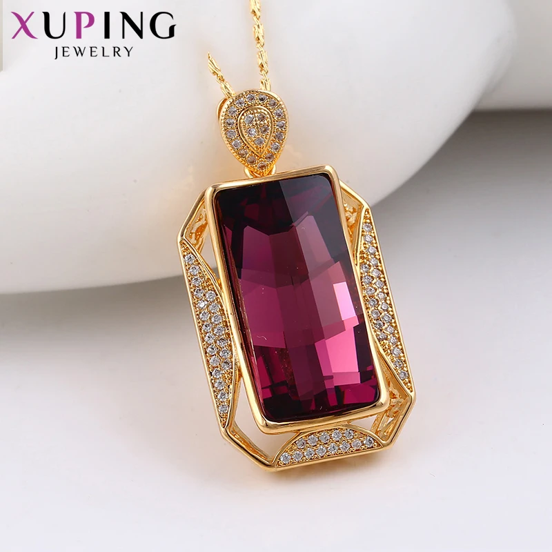 Xuping модные ювелирные изделия ожерелья с подвесками милые кристаллы от Swarovski