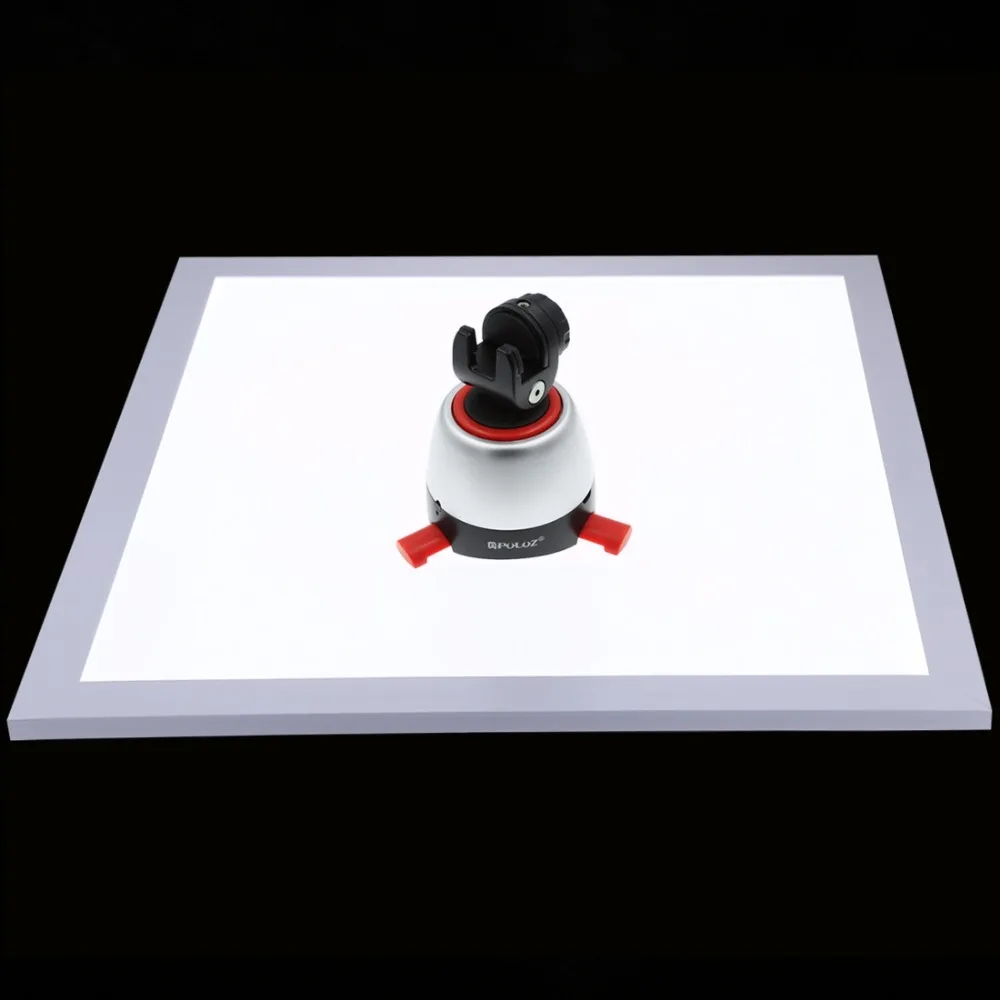 PULUZ 1200LM светодиодная фотография бестеневая Нижняя лампа с переключателем