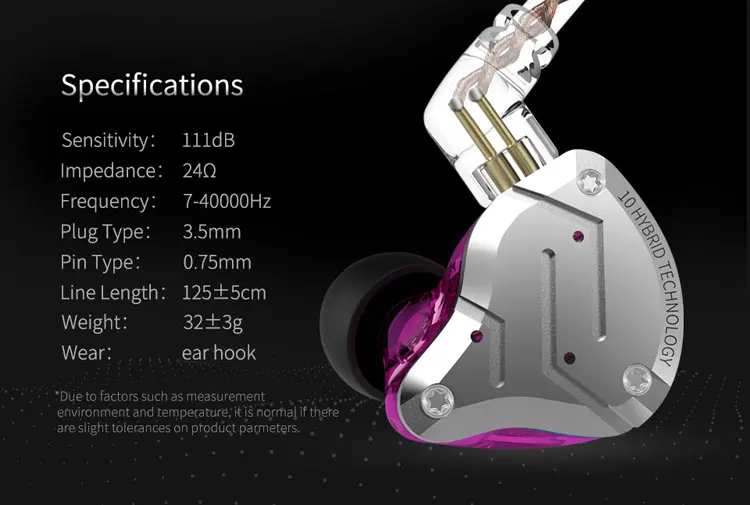 KZ ZS10 Pro 4BA 1DD гибридная технология наушники вкладыши HIFI бас металлические наушники Спорт шумоподавление Гарнитура ZSN ZSX ZST AS16