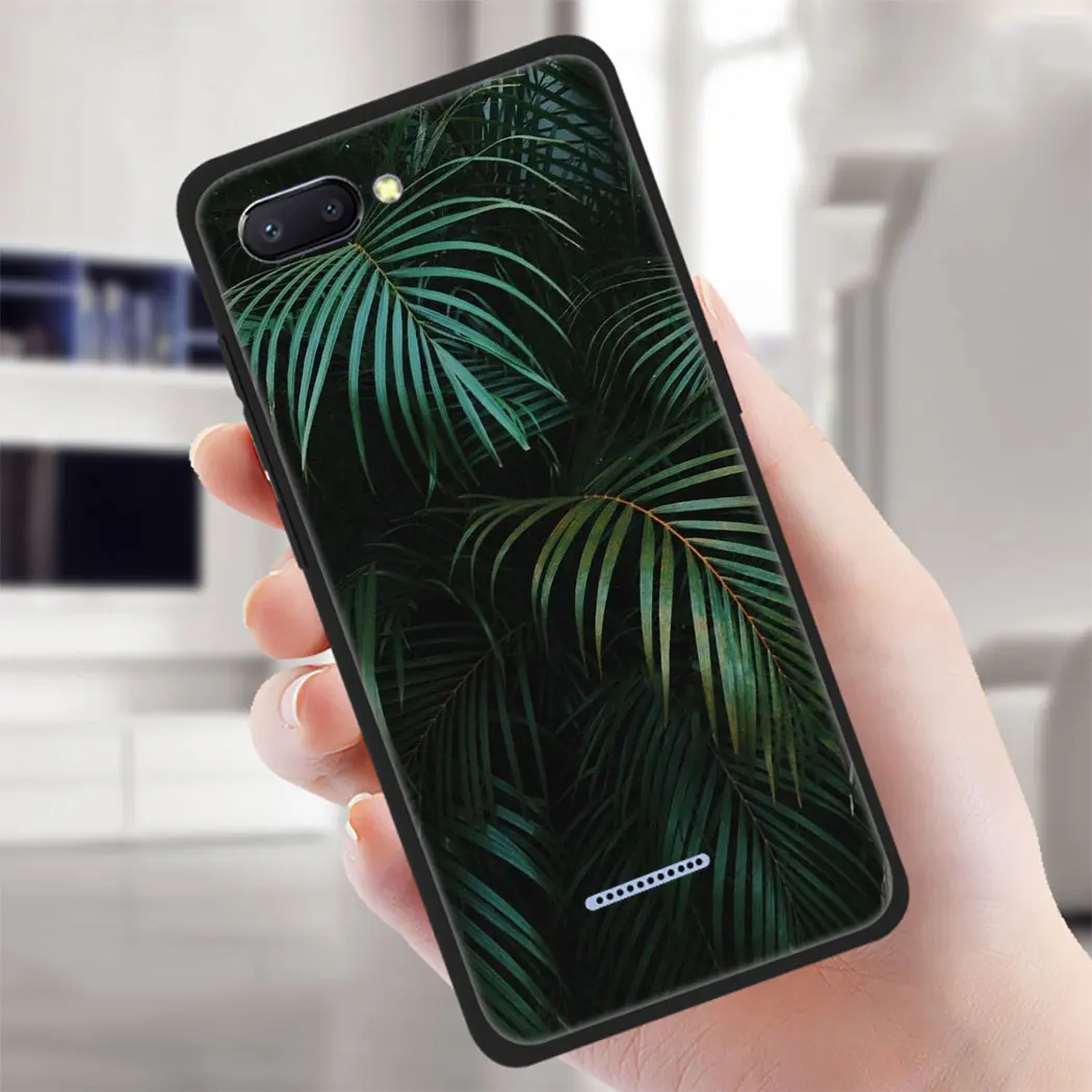 IYICAO растения кактус мягкий прочный чехол с изображением цветов для Xiaomi Redmi 4A 4X5 5A 5