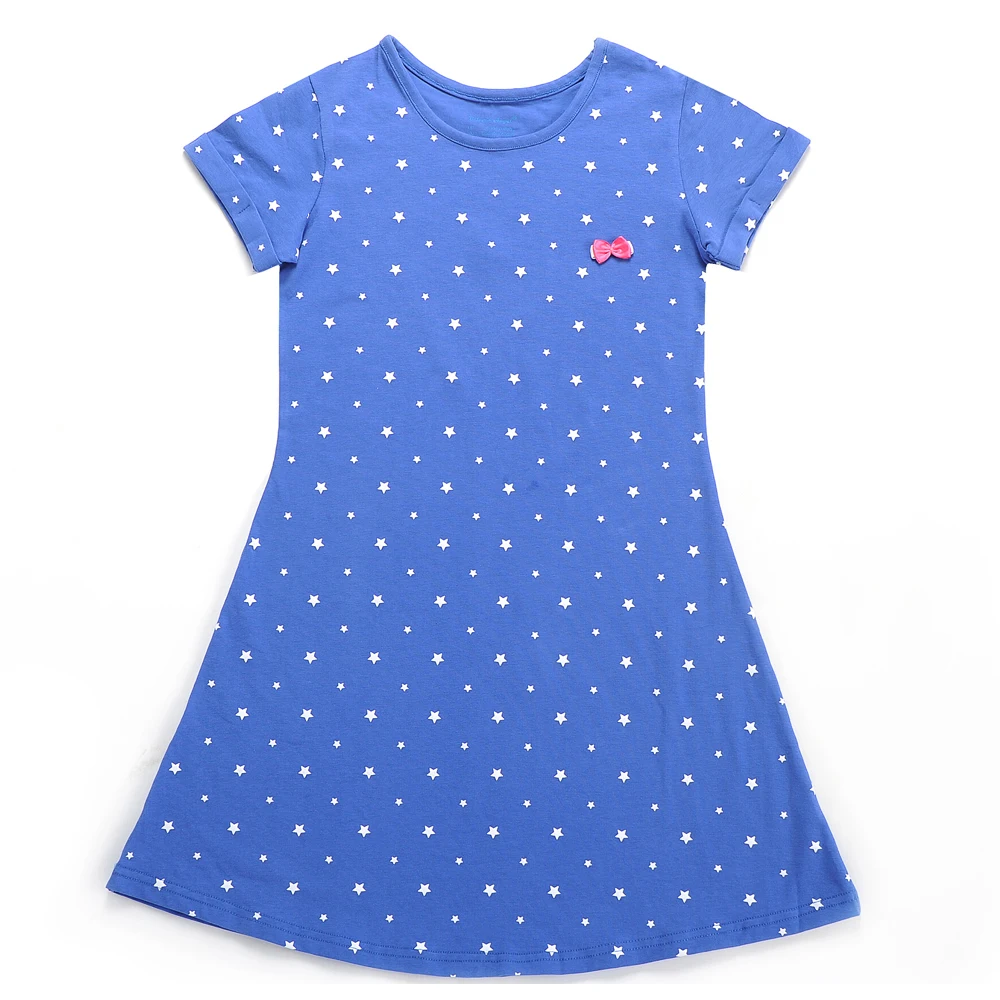 2017 New Design 5 Style Girls Summer Dresses Tunic Robe Baby Clothes Kids Birthday Party Wear Children Princess Dress Costume | Детская