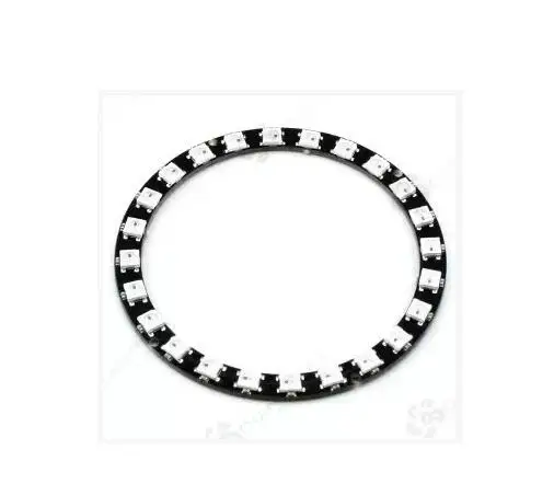 16-канальный WS2812 5050 RGB светодиодный круглый фонарь встроенная полноцветная