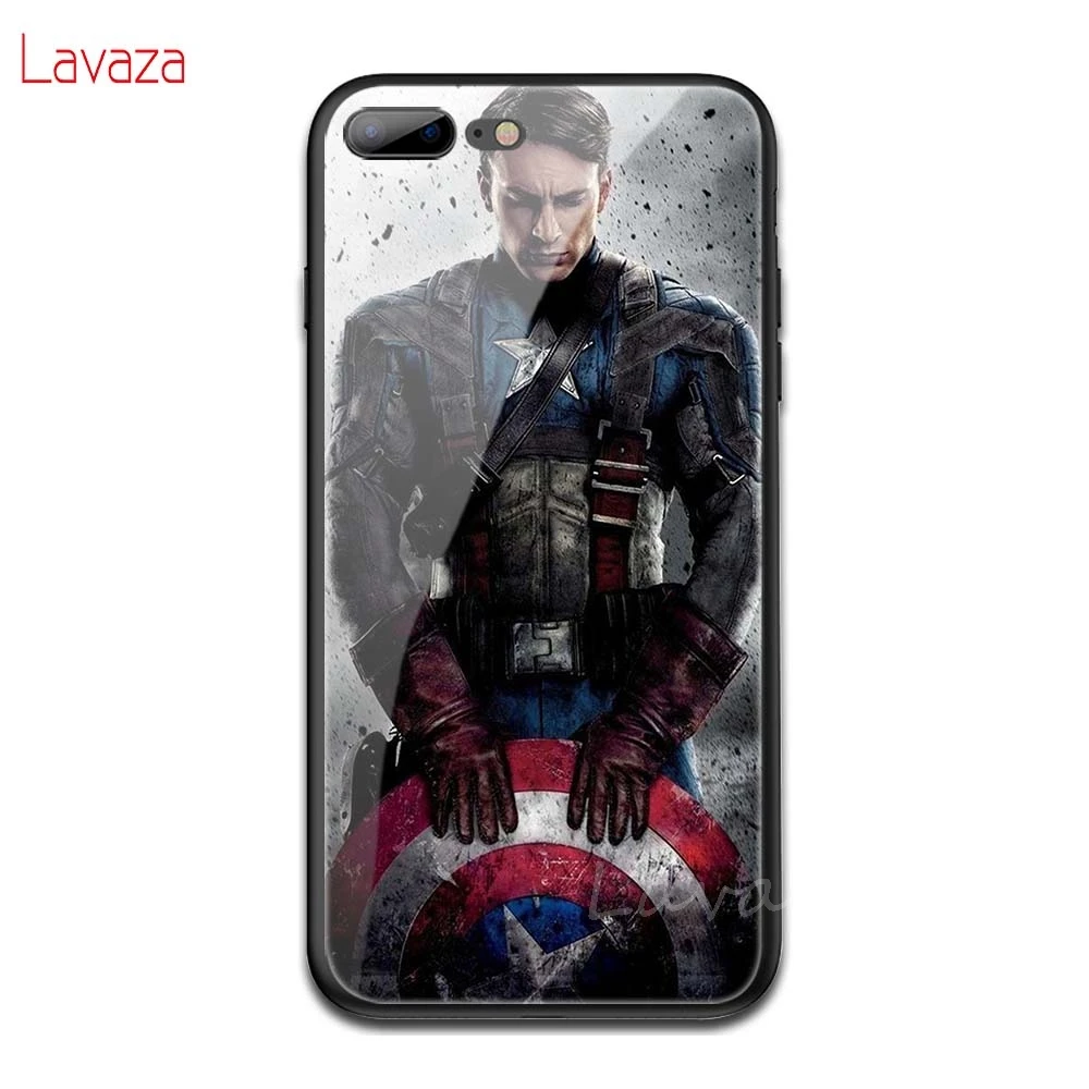 Lavaza Marvel Мстители Jorker Dead Pool Мягкий чехол из закаленного стекла для iPhone 6 6S 7 8 Plus 5 5S SE XR X XS 11 Pro MAX чехол - Цвет: TG3