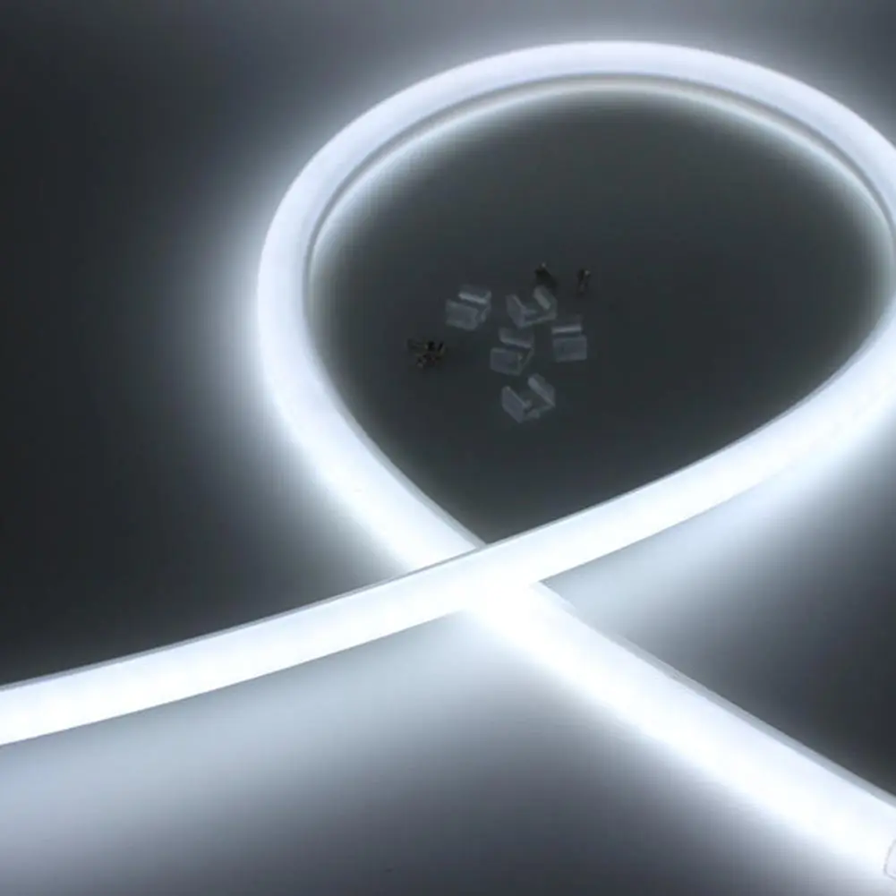 Новинка гибкая C ar Мягкая трубка Светодиодная лента сигнальный светильник D RL