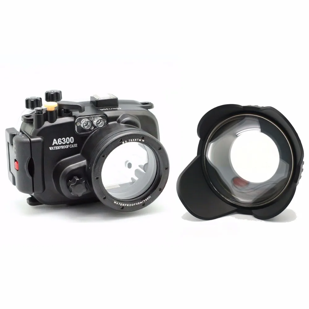 Водонепроницаемый чехол Meikon 40 м/130 футов для подводной Камеры Sony A6300