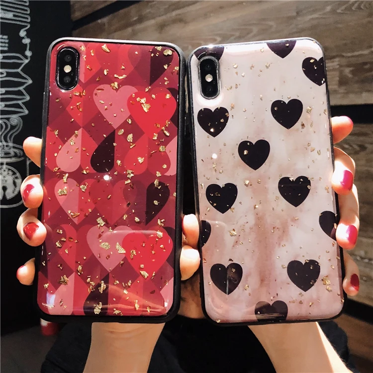 Для huawei P30 Pro Чехол для mate 20 lite чехол Роскошный золотой фольги тушь ресниц в