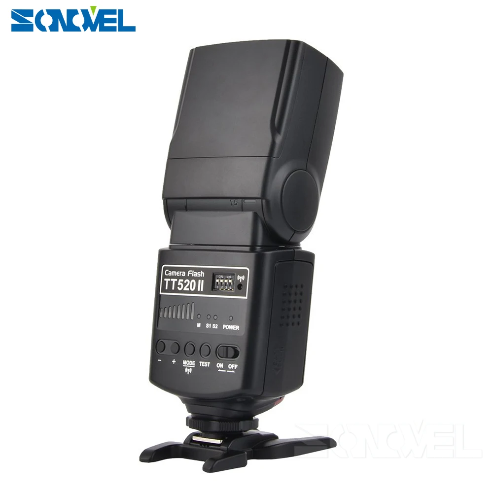GODOX TT520II GN33 Speedlite+ Беспроводной передатчик для Nikon D7500 D7200 D7100 D5600 D5500 D5300 D3400 D3300 D810a флэш-памяти