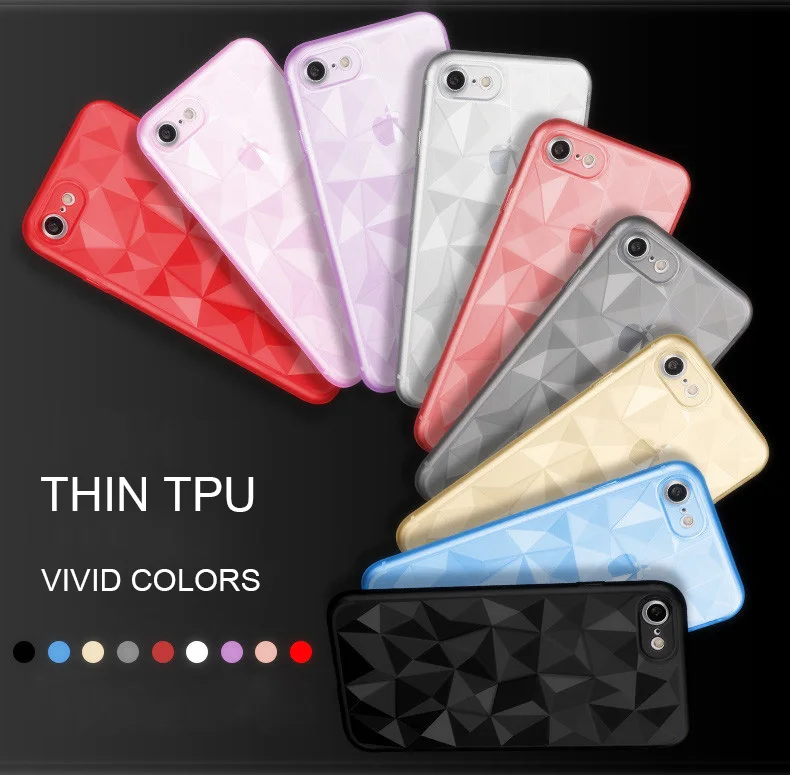 SIXEVE модный телефон чехол для iPhone 6 S Plus 5 5S SE 3D Алмазный стиль силиконовые чехлы X 8 7 |