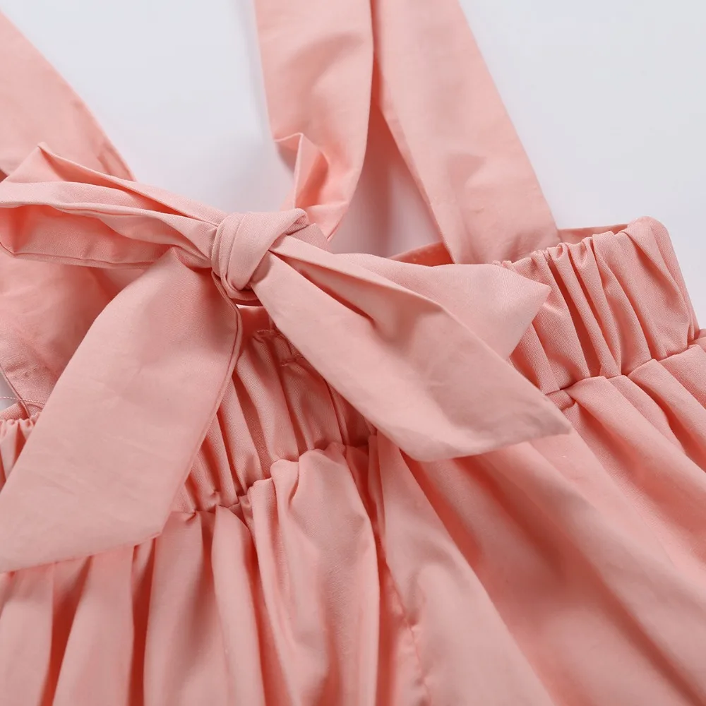 Комплект из 3 предметов для маленьких девочек летний топ с короткими рукавами и