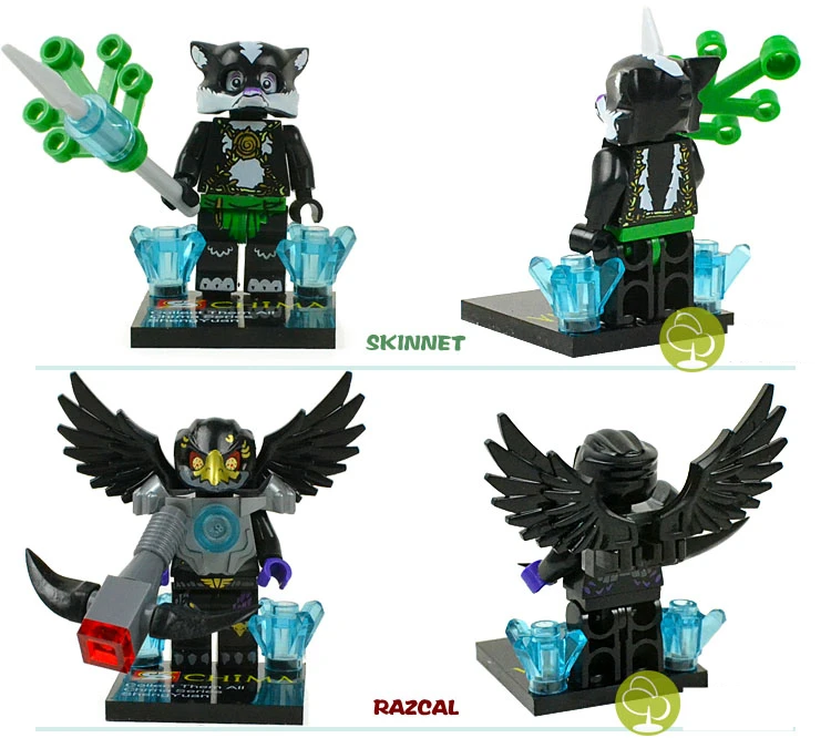 6pcs Phantom Laval Razar Eris Legends of Chimaed Eagle Worris Cragger DIY Assemble minifig Building Blocks Kids Toys Gifts | Игрушки и
