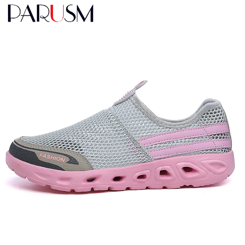 Женские сетчатые кроссовки легкие дышащие сандалии для воды Повседневная летняя