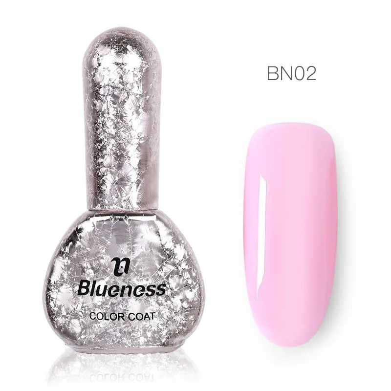 2 Blueness, 12 цветов, 6 мл, Гель-лак для ногтей, розовая серия, стойкий УФ-лак для ногтей, полиполивинилхлоридный лак для ногтей, сделай сам, набор для украшения, BNP015 - Цвет: 2